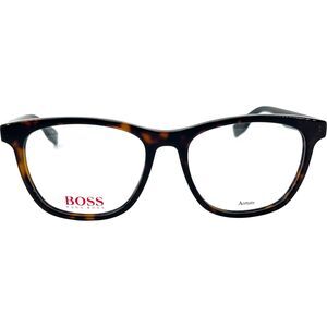 HUGO BOSS Orange BO0318 Mens Plastic Eyeglass Frame 086 Dark Havana 52-17